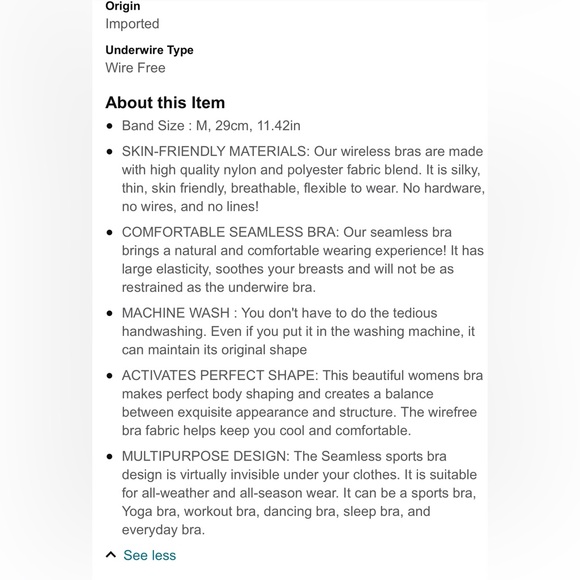 ANACONDA BRALETTE BRAND NEW SIZE AA XL FIT SMALL - Picture 8 of 12